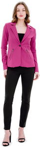 "Enamored" Pleated Blazer Vertigo 