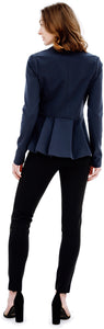 "Enamored" Pleated Blazer Vertigo 