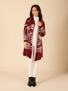 Dainty Floral Rings Sweater Vertigo