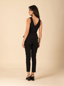 Lovesome Peplum Top Vertigo Collection
