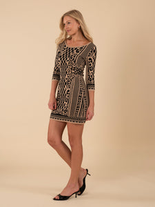 Propriety Logo Jacquard Sweater Dress Vertigo