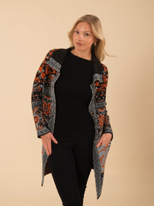 Mosaic Garden Sweater Coat Vertigo
