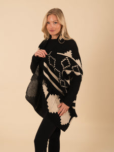 Nomad Geo Fringe Wrap Vertigo