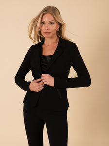 "Enamored" Pleated Blazer Vertigo Collection