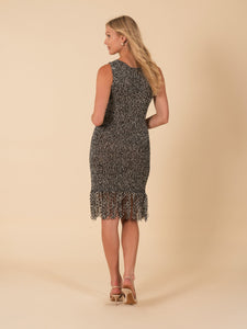 Crochet Fringe Tank Dress Vertigo