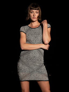 Paisley Knit Dress Vertigo