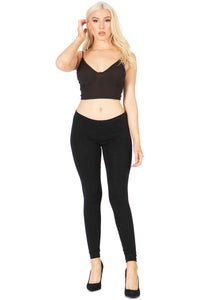Short Length Stretch Knit Leggings Vertigo USA