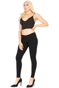 Short Length Stretch Knit Leggings Vertigo USA