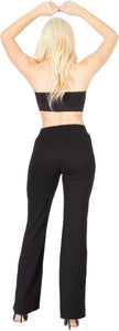 High Rise Flared Stretch Pants Vertigo USA