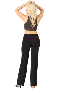 High Rise Straight Leg Trousers Vertigo USA