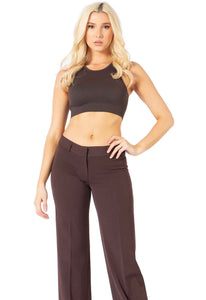 High Rise Straight Leg Trousers Vertigo USA