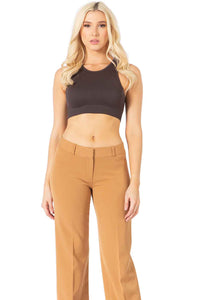 High Rise Straight Leg Trousers Vertigo USA