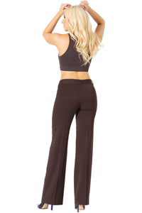 High Rise Straight Leg Trousers Vertigo USA