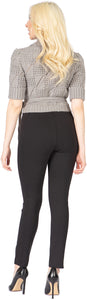 Irresistible Cropped Wrap Sweater Vertigo