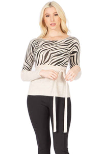 Vamped Leopard Sweater Vertigo