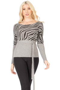 Vamped Leopard Sweater Vertigo