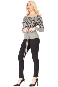 Vamped Leopard Sweater Vertigo