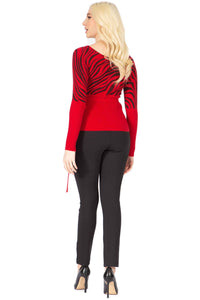 Vamped Leopard Sweater Vertigo