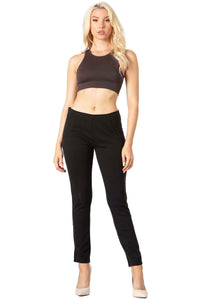 Mid Rise Ponte Pants Vertigo USA