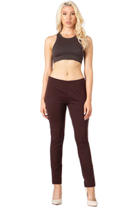 Mid Rise Ponte Pants Vertigo USA