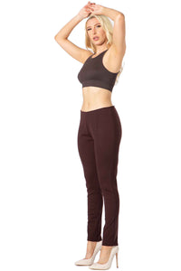 Mid Rise Ponte Pants Vertigo USA