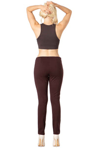 Mid Rise Ponte Pants Vertigo USA