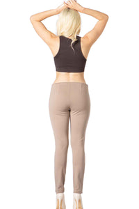 Mid Rise Ponte Pants Vertigo USA