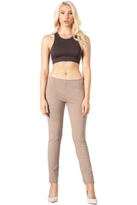 Mid Rise Ponte Pants Vertigo USA