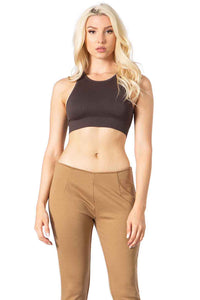 Mid Rise Ponte Pants Vertigo USA