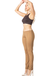 Mid Rise Ponte Pants Vertigo USA