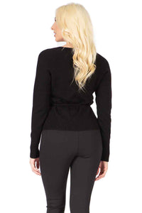 Blooming Wrap Sweater Vertigo