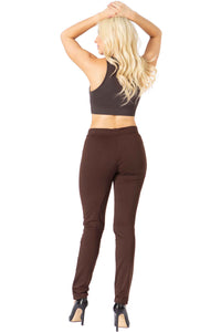 Straight Leg Paneled Pants Vertigo