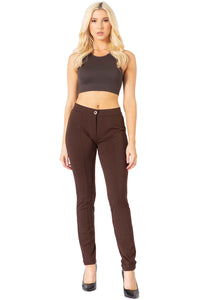 Straight Leg Paneled Pants Vertigo