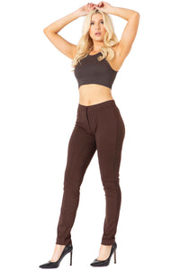 Straight Leg Paneled Pants Vertigo