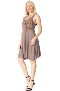 Belle of the Bow Tank Dress Vertigo 
