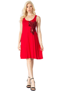 Belle of the Bow Tank Dress Vertigo 