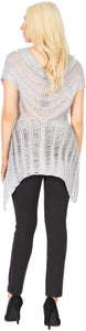 Dolman Sleeve Button Front Sweater Top Vertigo