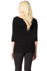 Candor Cascading Cape Sweater Vertigo 