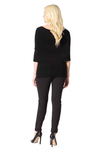 Candor Cascading Cape Sweater Vertigo 
