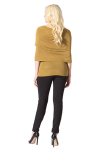 Candor Cascading Cape Sweater Vertigo 