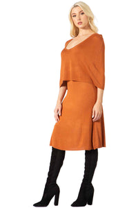 Euro Caplet Sweater Dress Vertigo