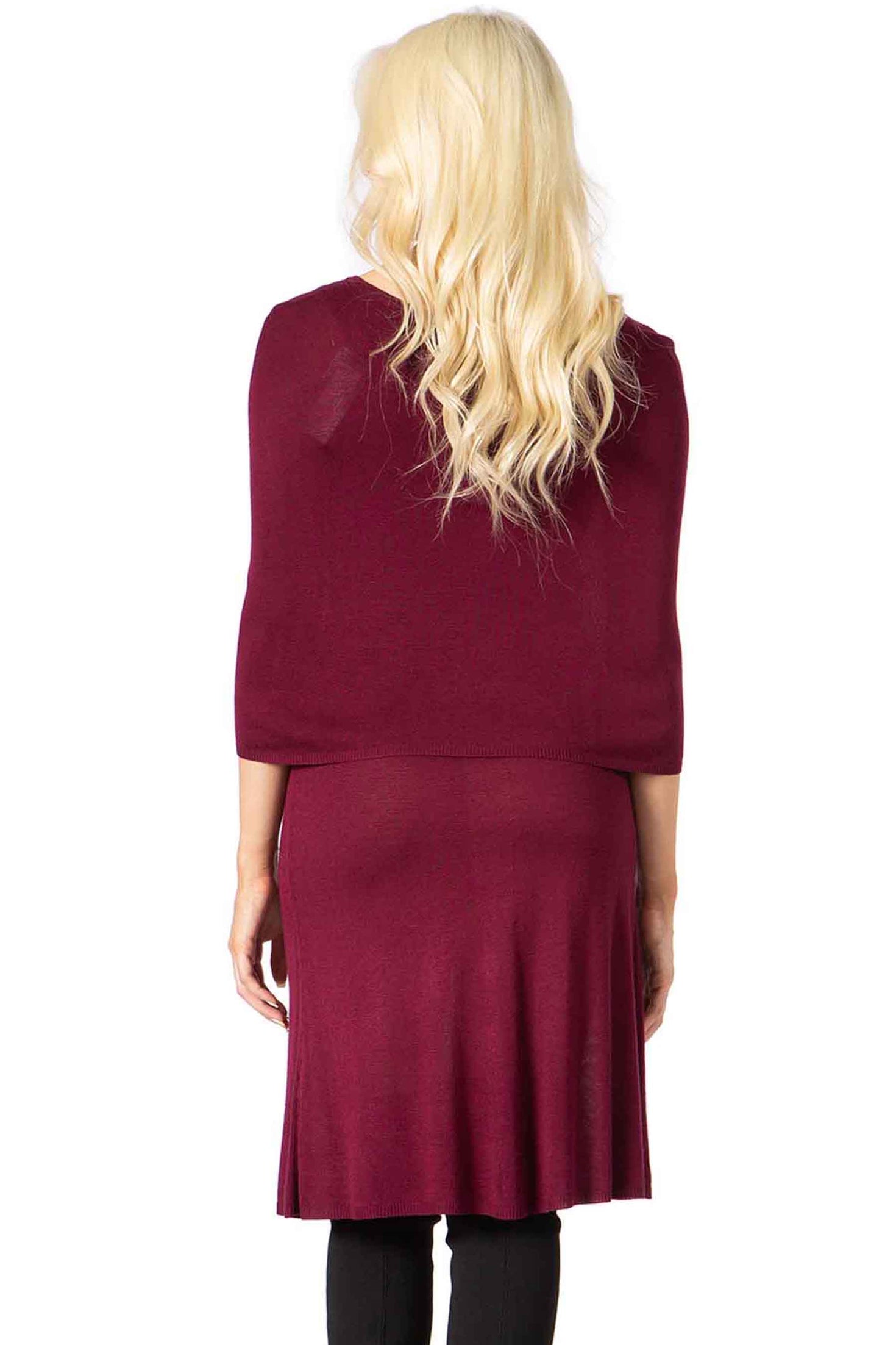 Euro Caplet Sweater Dress