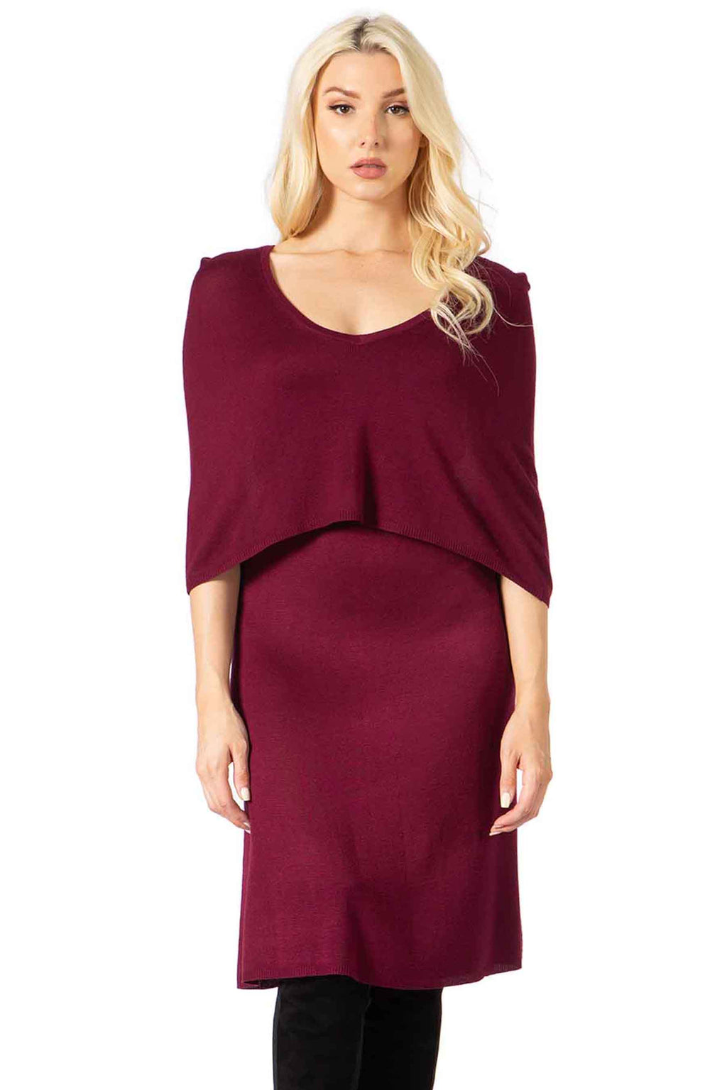 Euro Caplet Sweater Dress – Vertigo