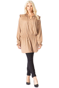 Ruffled Smocked Tunic Vertigo