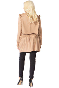 Ruffled Smocked Tunic Vertigo