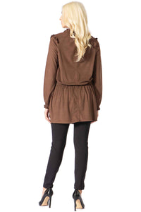 Ruffled Smocked Tunic Vertigo