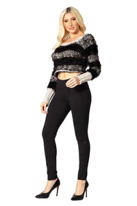 90's All The Rage Crop Sweater Vertigo