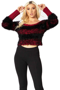 90's All The Rage Crop Sweater Vertigo