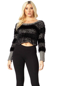 90's All The Rage Crop Sweater Vertigo
