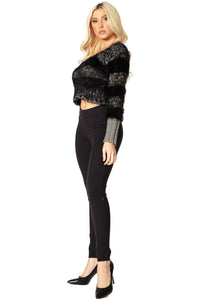 90's All The Rage Crop Sweater Vertigo